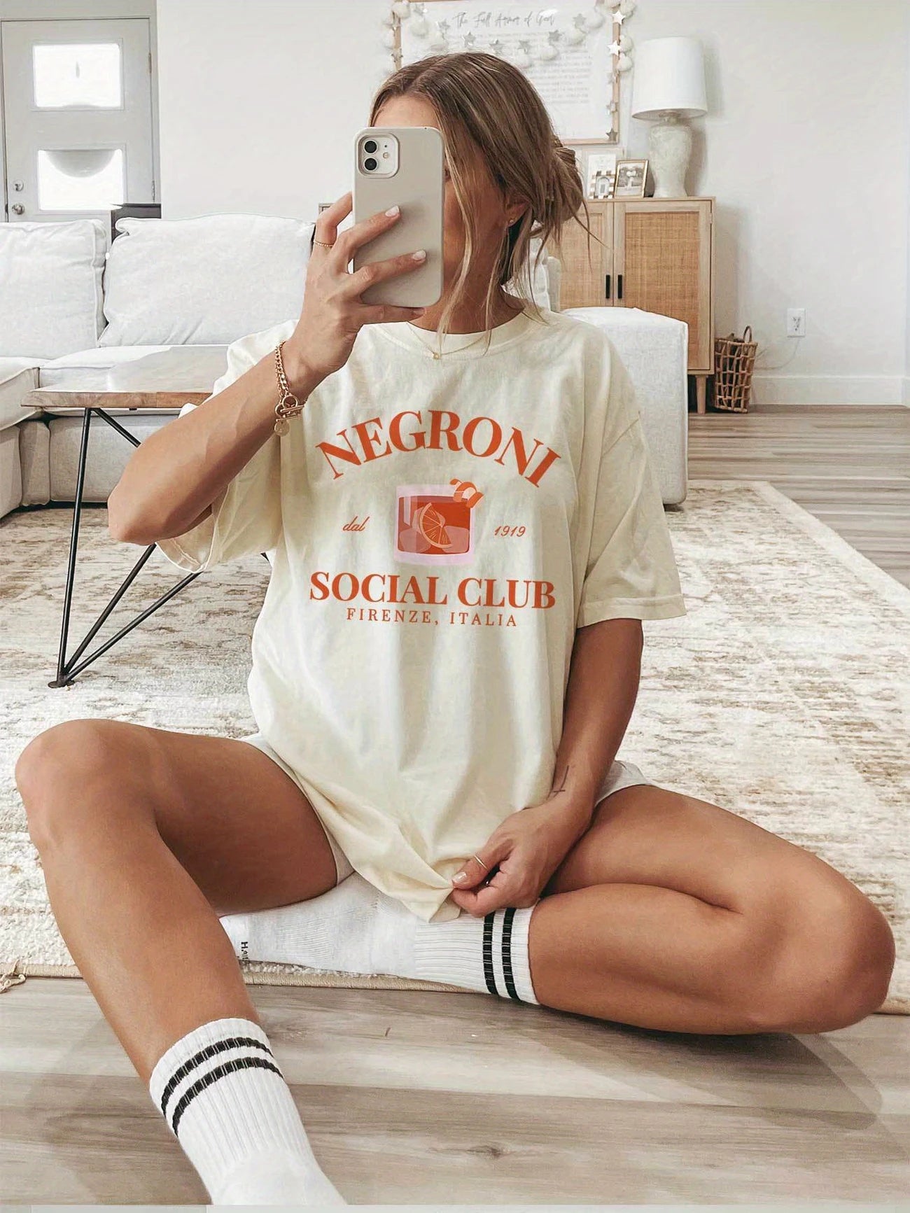 Negroni Social Club Crew Neck T-Shirt ๐๐ฅ