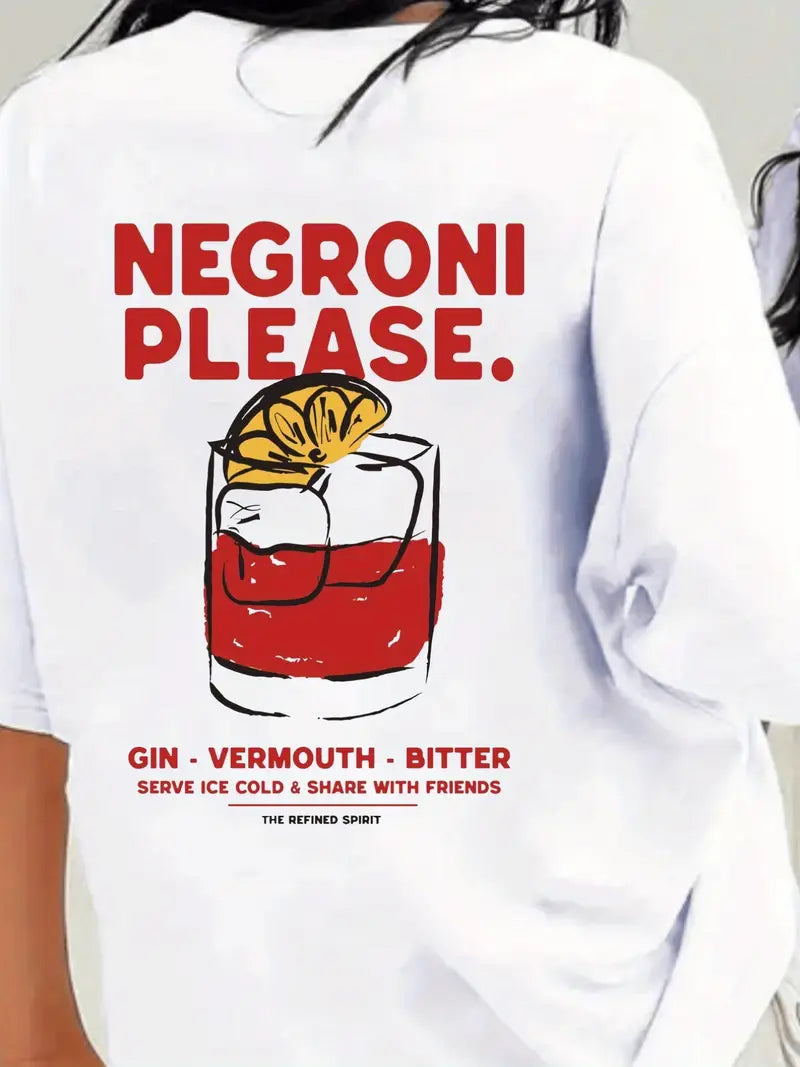 Negroni Please T-Shirt 🥃