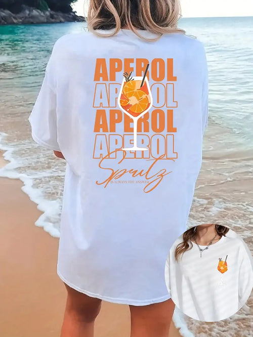Aperol Spritz Oversized T-Shirt 🍹