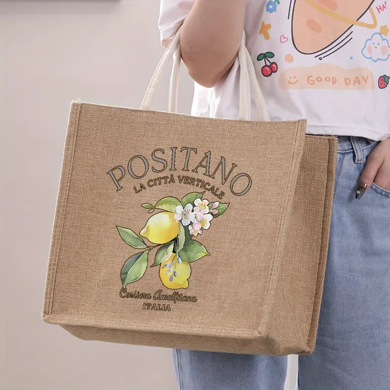 Positano Tote Bag 🍋