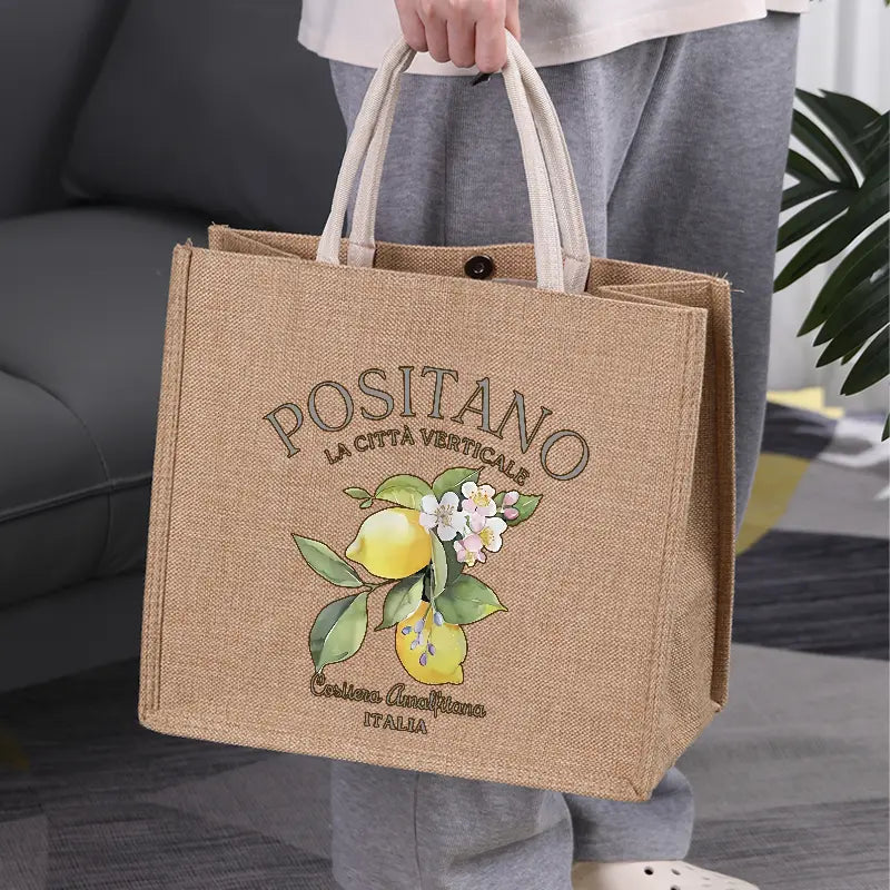 Positano Tote Bag 🍋