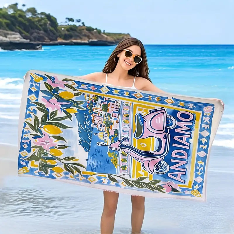 Andiamo Beach Towel 🍋