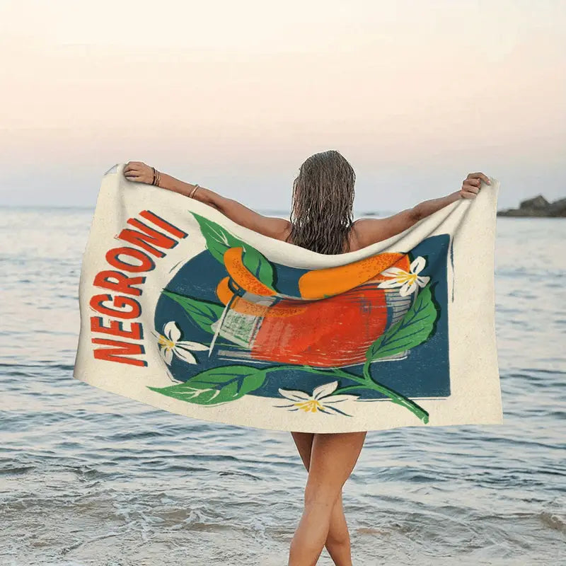 SuperSoft Negroni Beach Towel 🏖️