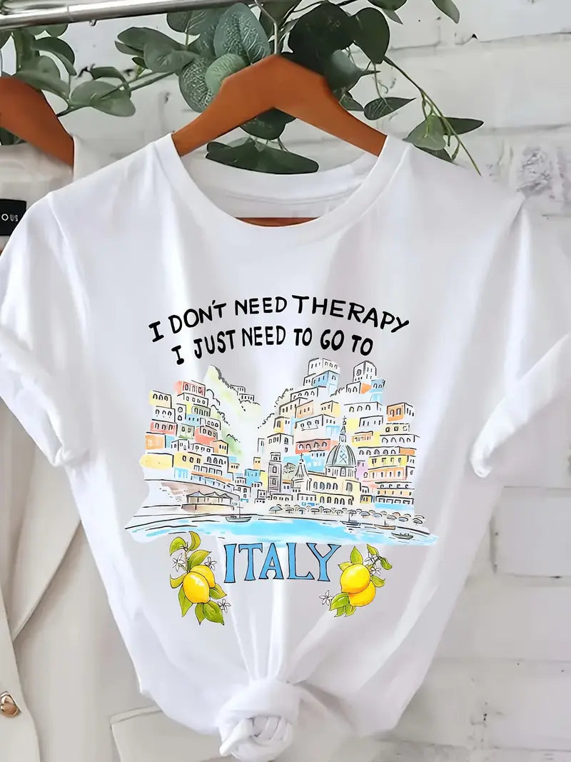 I Don't Need Therapy T-Shirt 🇮🇹