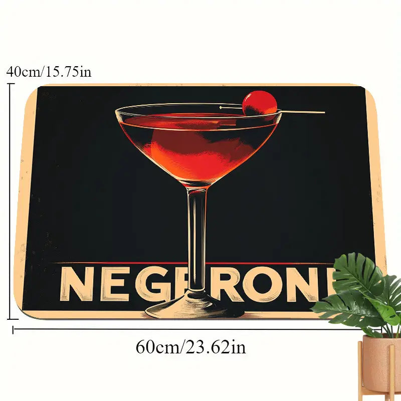 Negroni Doormat 🍸
