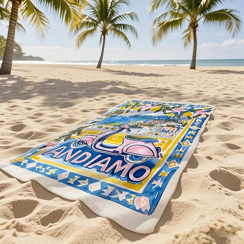 Andiamo Beach Towel 🍋