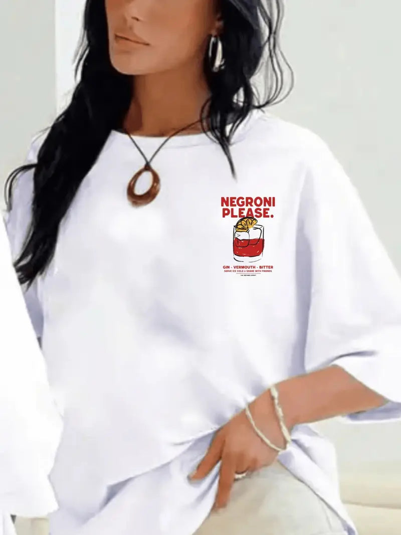 Negroni Please T-Shirt 🥃