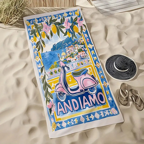 Andiamo Beach Towel 🍋