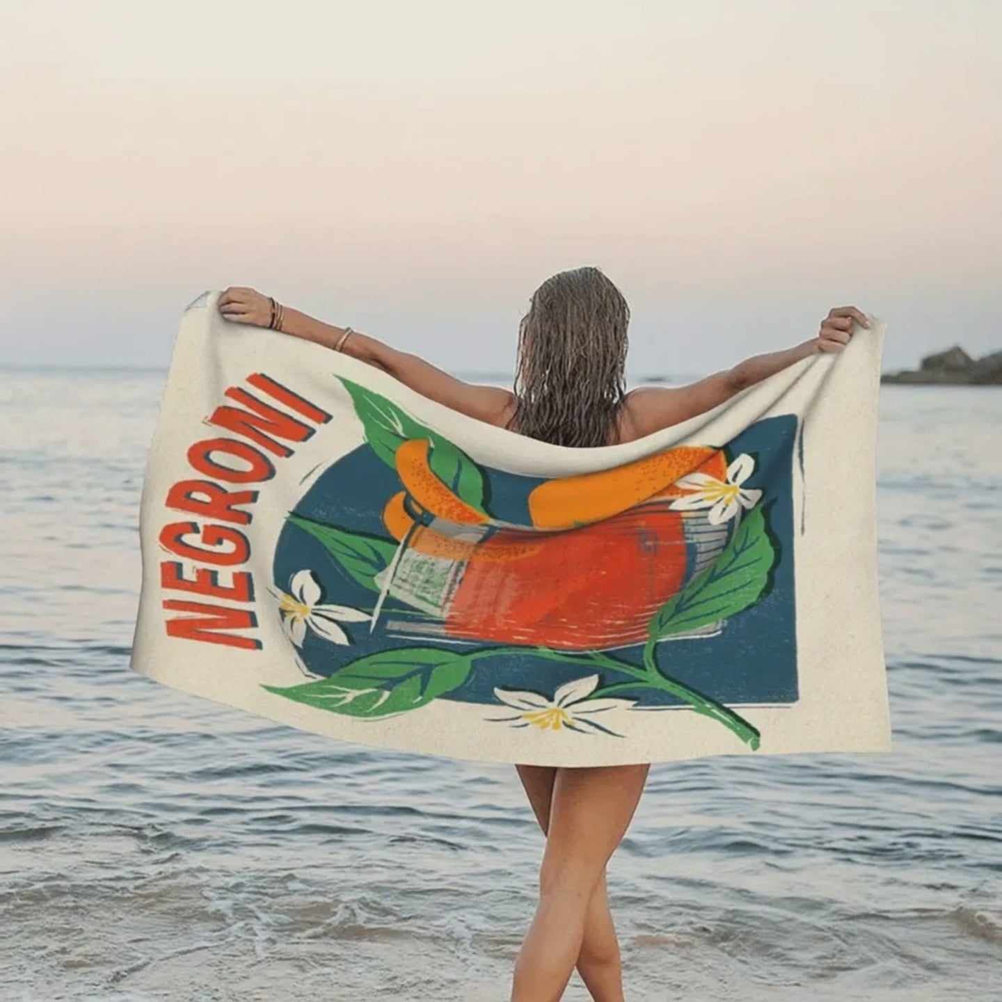 SuperSoft Negroni Beach Towel 🏖️