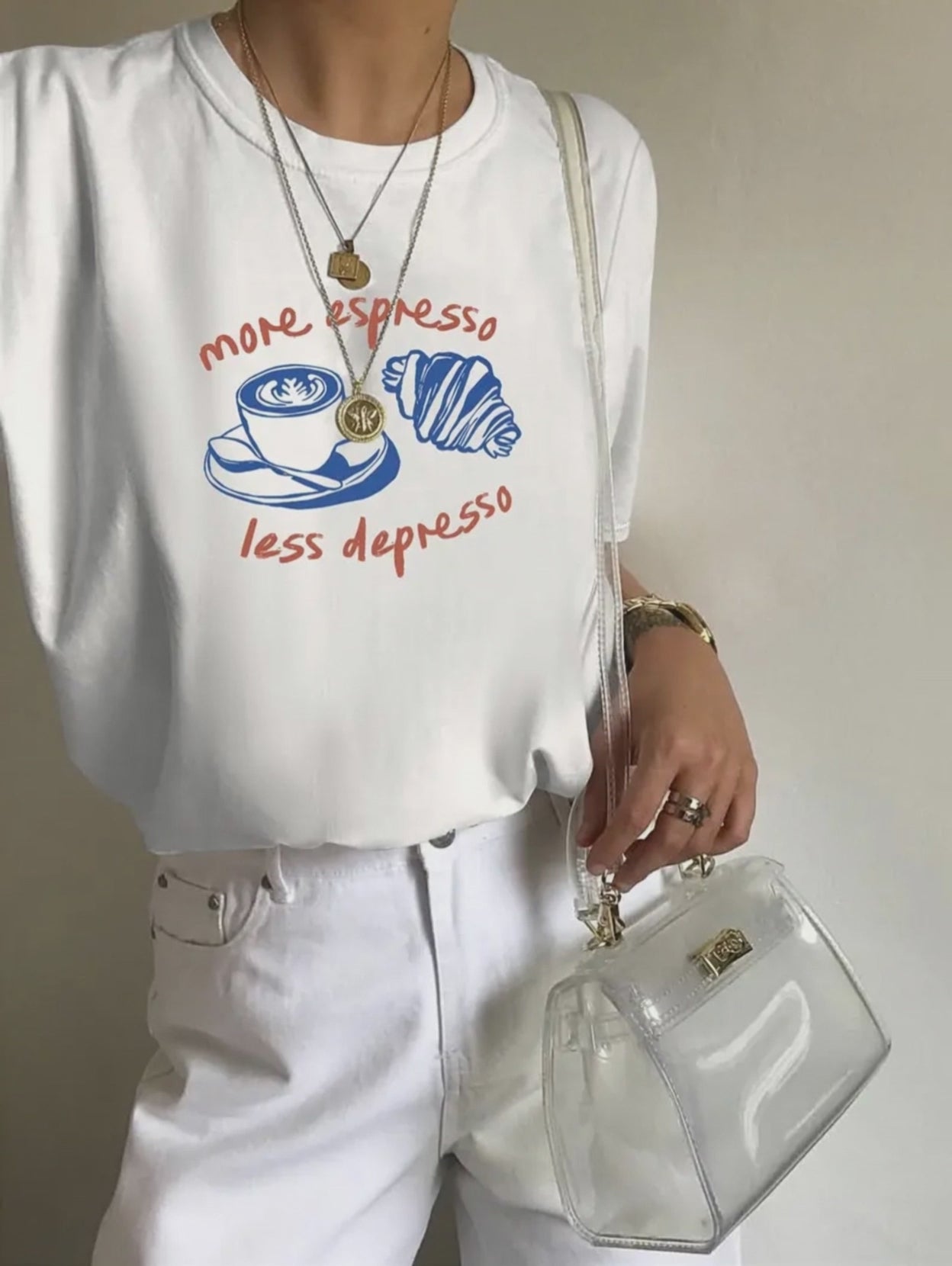 More Espresso Less Depresso T-shirt ☕️