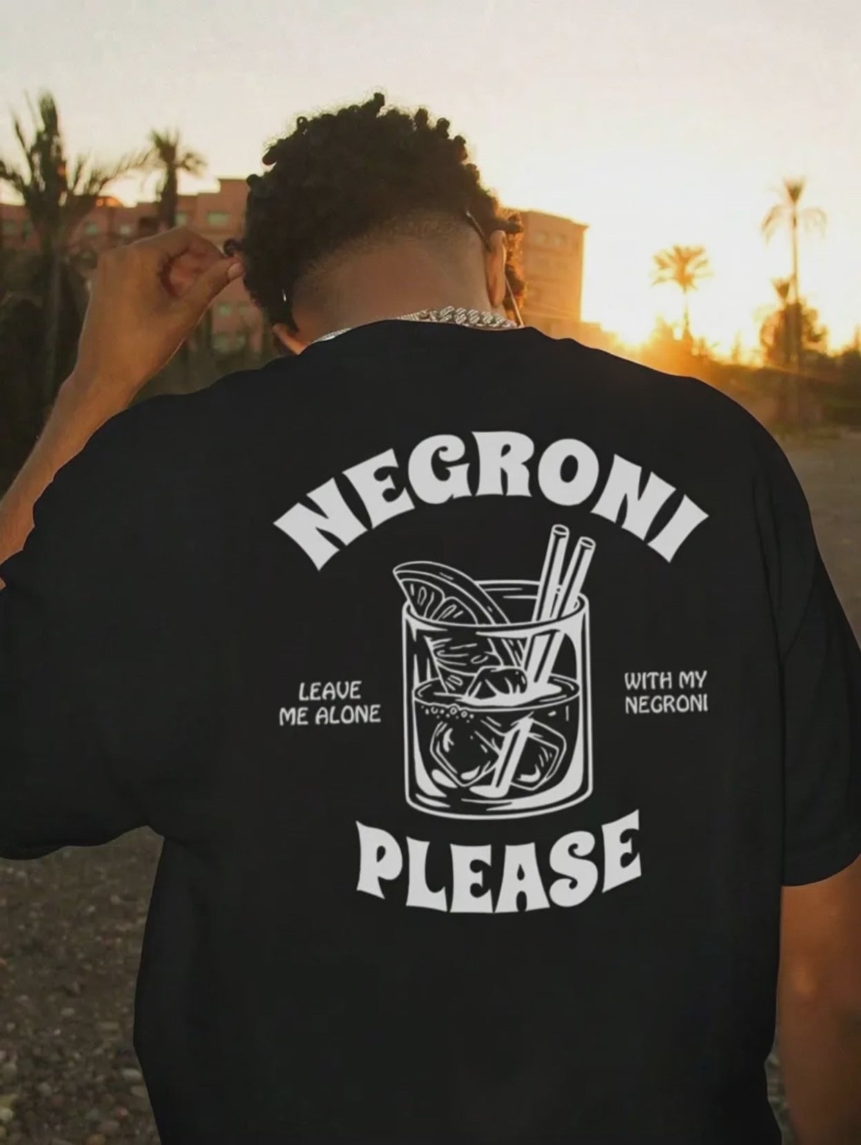 Negroni Please T-Shirt 🥃🍊
